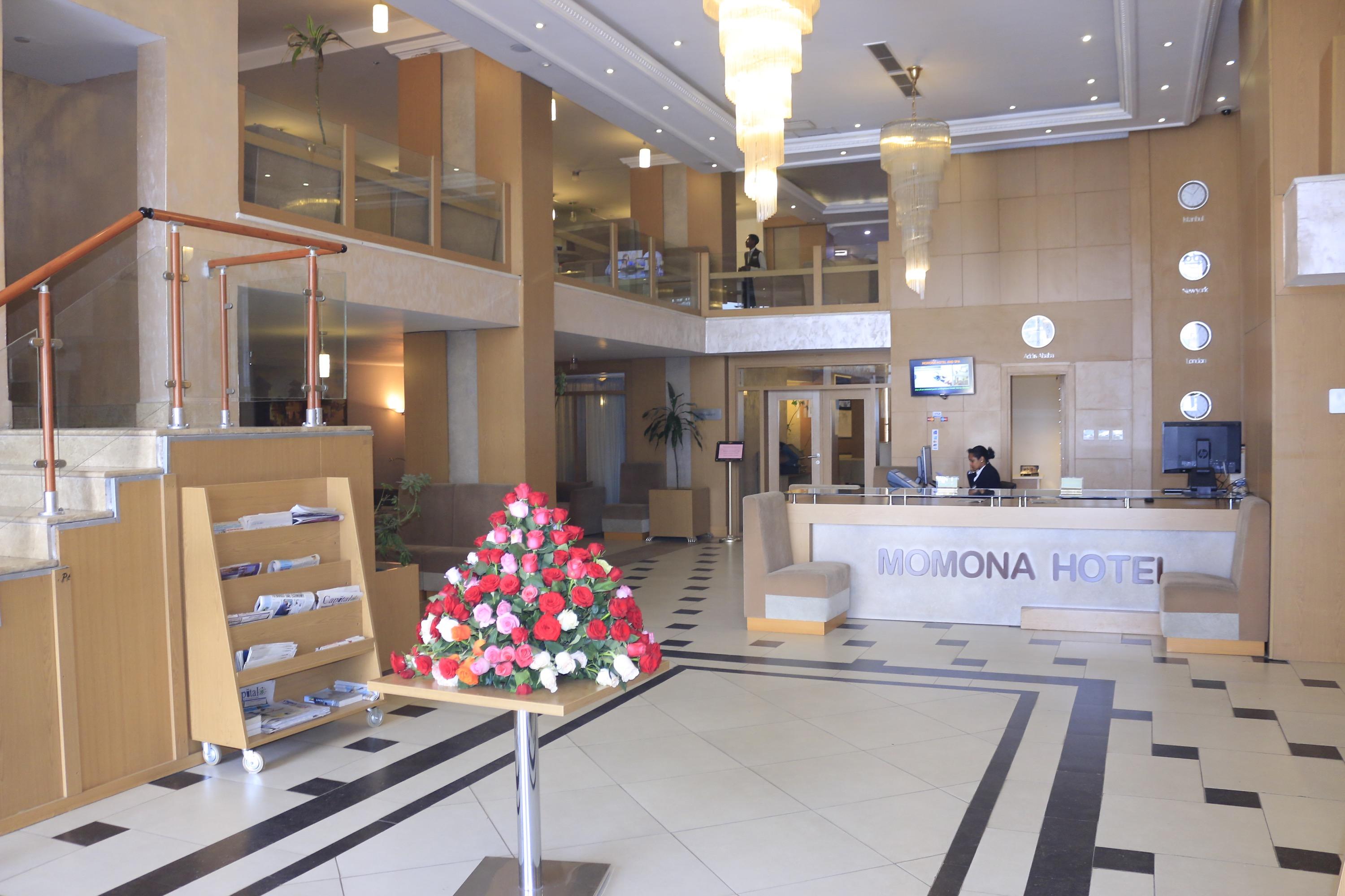 Momona Hotel Addis Ababa Exterior foto